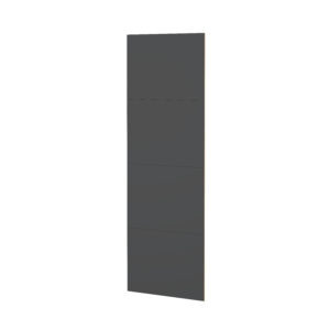 TVILUM Bergamo skydelåge til 140 x 220 cm - matgrå spånplade