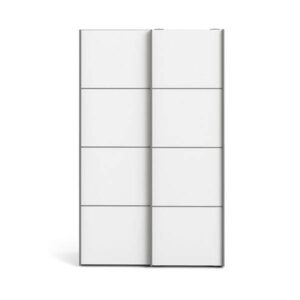 Tvilum Verona garderobeskab - hvid - 122 cm.